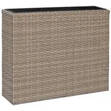 fijalo Home ESPRIT Blumentopf aus Polypropylen, Rattan, 83 x 22 x 65 cm