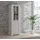 Forte Vitrine Iloppa 76 x 44,3 x 209,8 cm Braun/Weiß