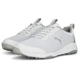 Puma Fusion Pro Herren Golfschuhe (Softspike), weiß, Größe 42 1⁄2 / 42 1⁄2