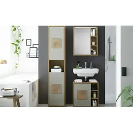 Möbel Kraft Waschbeckenunterschrank 60 x 60 x 35 cm Mehrfarbig