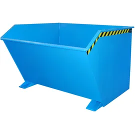 Bauer Kippbehälter 2 m3 Stahl blau