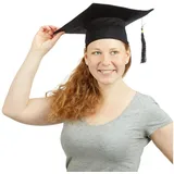 Relaxdays Doktorhut Unisex Einheitsgröße