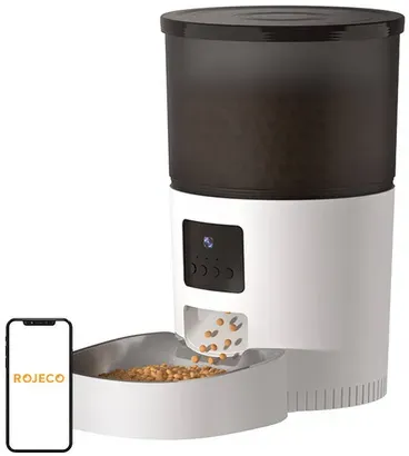 Futterautomat mit Kamera ROJECO Pet Feeder WiFi 3L