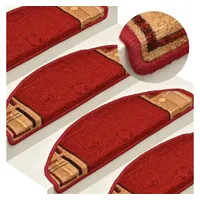 vidaXL Stufenmatte 65 x 21 cm Rot