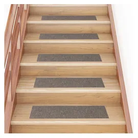 vidaXL Stufenmatten Selbstklebend 30 Stk. Creme 76x20cm Rechteckig