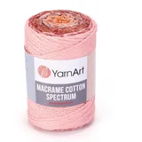 Yarn Art Makramee-Baumwollspektrum-Makramee-Kordel 250 g, 246 Yds 80% Baumwolle, Makramee-Seil, mehrfarbig, Makramee-Garn, Gewicht Kammgarn – Aran(4) (1319)