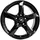 RC Design RC30 7,0 x 16 5 x 100 ET46 MB57,1 Schwarz Glanz