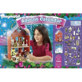 Playmobil Großer Adventskalender Weihnachten im Stadthaus 70383