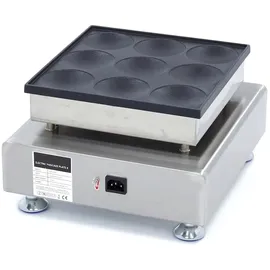 MAXIMA Pfannkuchenmacher 9 Pfannkuchen Ø8 cm