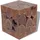 vidaXL Hocker Massivholz Teak 40 x 45 x 40 cm Braun