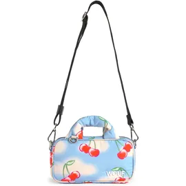 WOUF Handtasche Studio hellblau / grün / rot / offwhite