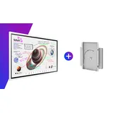Samsung Flip Pro WM65B 65" inkl. Peerless TRVT-FLIP2 Rollwagen + Tray CY-TF65BBC