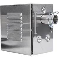 Fdit Rotisserie-Motor, 45 W Universal-Ersatzspießmotor, Elektrischer Grillmotor aus Edelstahl für Schweineziegen-Hühnerbräter, Ideal für Grillen Im Freien (EU-Stecker)