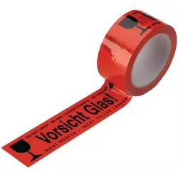 enviropack Warnklebeband PVC Vorsicht Glas - 248082