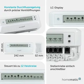 Homematic IP Fußbodenheizungsaktor 12-fach motorisch