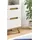 inn.furn Highboard 100 x 140 cm Weiß / Eiche