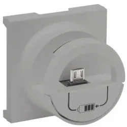 Legrand 864325 Niloe Step Abdeckung Micro-USB Aluminium 1