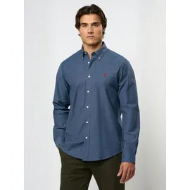 MCS Langarmhemd Blau M