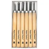 Rico Design Schnitzwerkzeuge 6 Stück