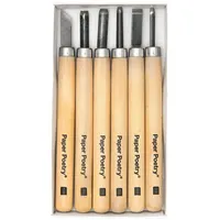 Rico Design Schnitzwerkzeuge 6 Stück