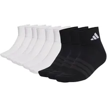 adidas Cushioned Sportswear Sneakersocken 9er Pack Schwarz/Weiß 37-39