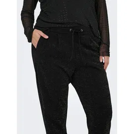 ONLY CARMAKOMA CARPOPTRASH-ALYA EASY GLIT PANT Jogginghose Schwarz 54 32