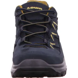 Lowa Sirkos Evo GTX Lo Herren stahlblau/senf 46,5