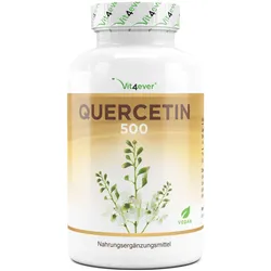 Quercetin - 500 mg - 120 Kapseln - Aus japanischem Schnurbaum-Blütenextrakt