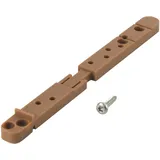 WOLFCRAFT Verbinder-Set Terrassendielen „Verdecktes Verschrauben“, 700-tlg. - 6974000 - Verbinder für unsichtbar verschraubte Holzterrassen