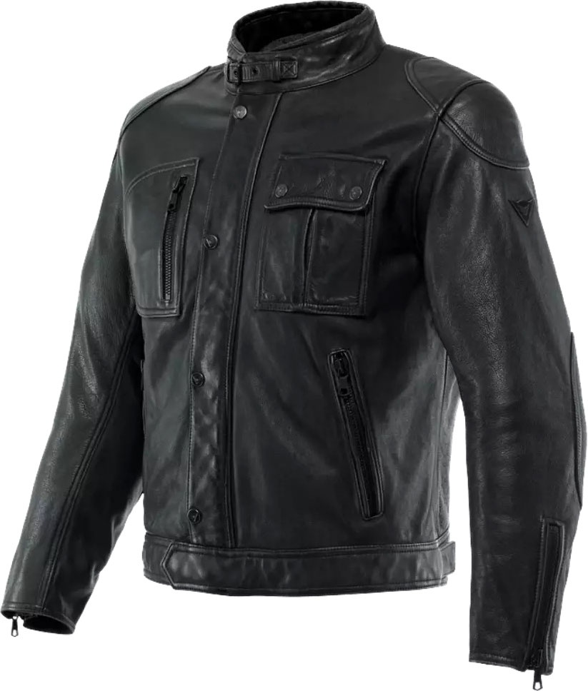 Dainese Atlas, veste en cuir - Noir - 52