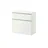 VOSS MÖBEL Salea 60 x 61 x 31 cm 1 Schublade / silberfarben, weiß