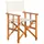 vidaXL Regiestuhl 55 x 56 x 88 cm braun