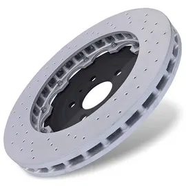 Brembo 2x Bremsscheibe Zweiteilig belüftet Vorne [Hersteller-Nr. 09.9477.23] für Audi