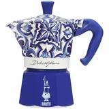 Bialetti Espressokocher 0,13 l 3 Tassen Blau