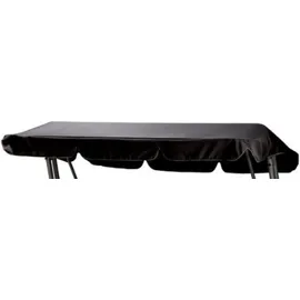 Mandalika Ersatzdach für Hollywoodschaukel Monte Carlo 205 x 127 cm Polyester schwarz