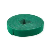 Value Klettband auf Rolle, 10mm, grün, 25 m