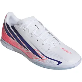 adidas F50 Club IN Herren Weiß/Blau 48 2/3