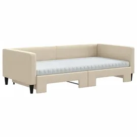 vidaXL Tagesbett 100 x 200 cm Creme
