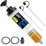 ExtreSpo Ölabsaugpumpe 500ml, Ölabsaugspritze, Ölspritze, Flüssigkeitsabsauger und Füllpumpe,Geeignet für Bremsflüssigkeit,Getriebeöle,Kühlmittel,Motor