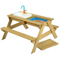 TP Toys Holz Spieltisch | inkl. Waschbecken Natur 89x94x71