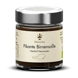 Ölkännchen Pikante Birnensoße bio