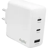 aqiila Chargebird W4 120W 2x USB-C 1x USB-A
