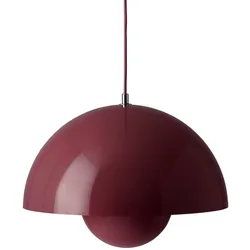&Tradition - FlowerPot Pendelleuchte VP7, dunkle pflaume