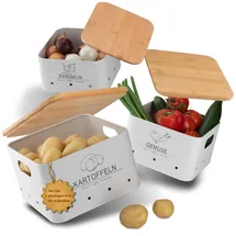mnk_solution Zwiebeltopf 3er Set weiß