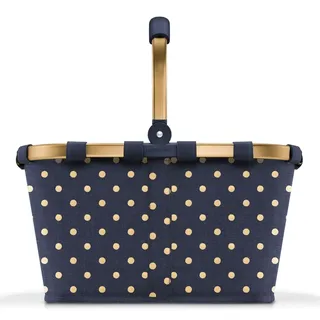 metallic dots blue