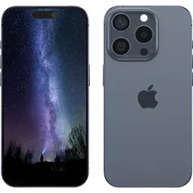 Apple iPhone 15 Pro 128 GB Titan Blau