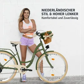Milord Cityrad 2023 26 Zoll RH 46 cm Damen khaki