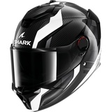 Shark Spartan GT Pro Carbon Kultram, Integralhelm - Schwarz/Weiß - XS