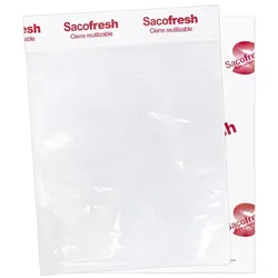 MONOUSO - Wiederverschließbarer Frischhaltebeutel für Metzger 30x20cm (100 Stück)