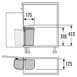 HAILO Pico 5 l Weiß